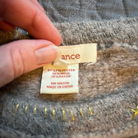 Sundance mountain retreat sweater bell sleeve women's size medium - Picture 6 of 11